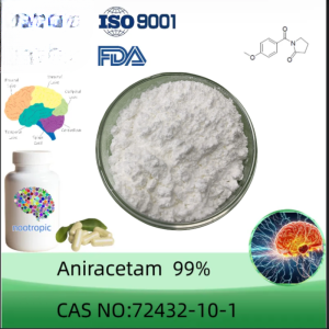 Aniracetam powder manufacturer CAS No.: 72432-10-1 99% purity min. for supplement ingredients