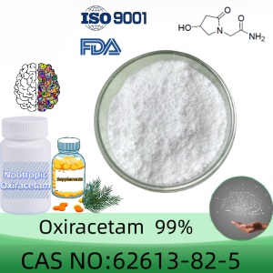 Oxiracetam powder manufacturer CAS No.: 62613-82-5 99% purity min. for supplement ingredients