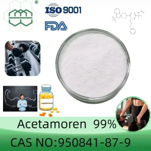Acetamoren powder manufacturer CAS No.: 950841-87-9 99% purity min. Bulk supplements ingredients