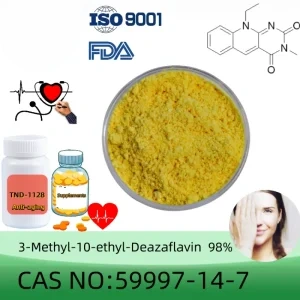 3-Methyl-10-ethyl-Deazaflavin powder manufacturer CAS No.: 59997-14-7 99% purity min. for supplement ingredients