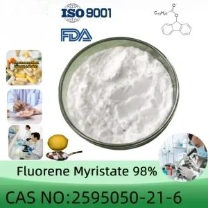 Fluorene Myristate powder manufacturer CAS No.: 2595050-21-6 98% purity min. for supplement ingredients